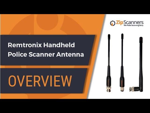 Remtronix Handheld Police Scanner Antenna