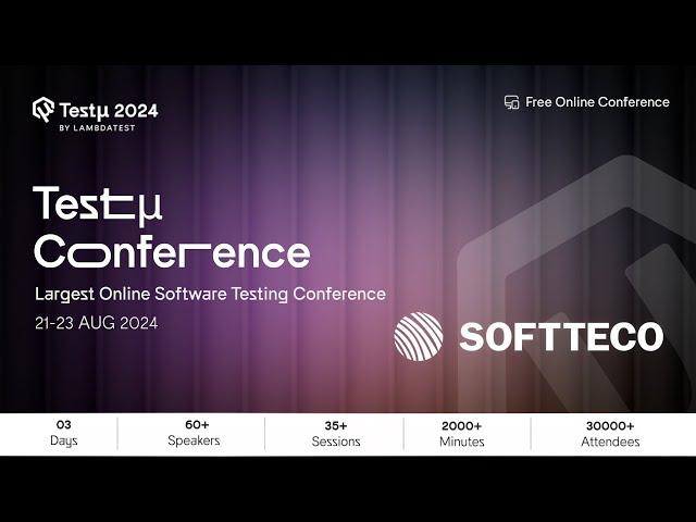 Meet our Partner | SoftTeco at Testµ Conference 2024 | LambdaTest