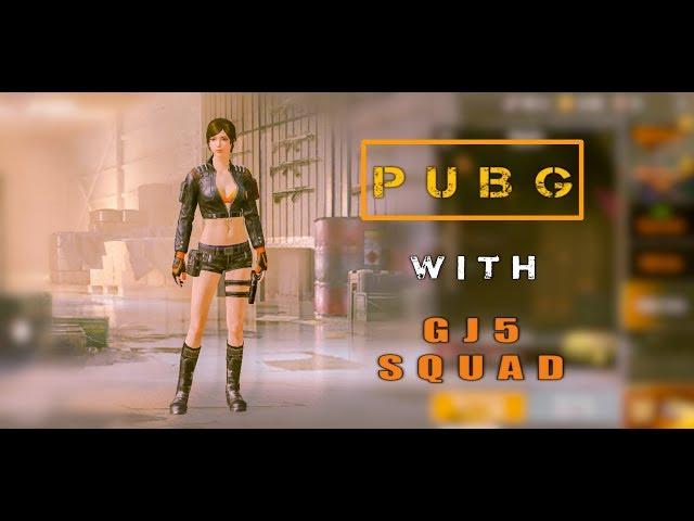 Pubg Mobile Live Stream With GJ5 -SQUAD -Rank Pushing