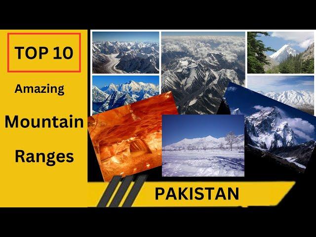 Amazing mountain ranges in Pakistan | highest mountains in Pakistan