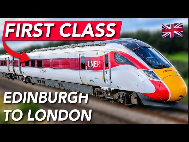 First Class on LNER’s Flagship Service – Scotland to London by Train