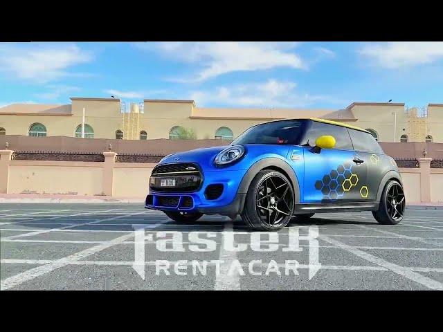 Customized Mini Cooper for Rent in Dubai | Faster Rent A Car