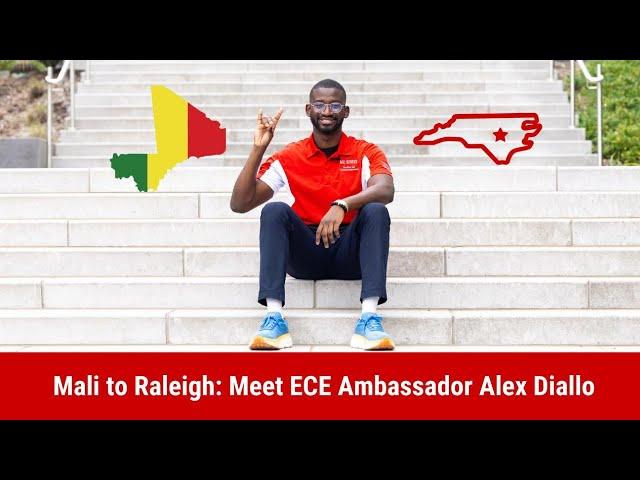 Mali to Raleigh Meet ECE Ambassador Alex Diallo