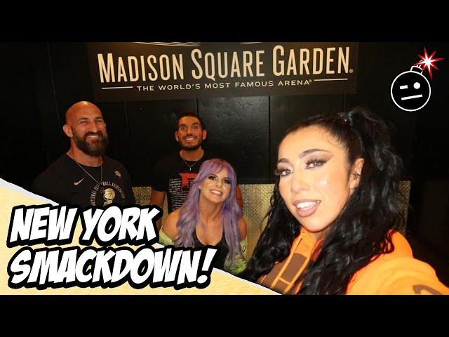 NEW YORK CITY TAKEOVER! || Madison Square Garden Smackdown Vlog