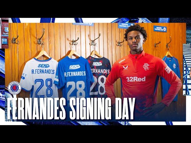 BEHIND THE SCENES | Signing Day with Rafael Fernandes
