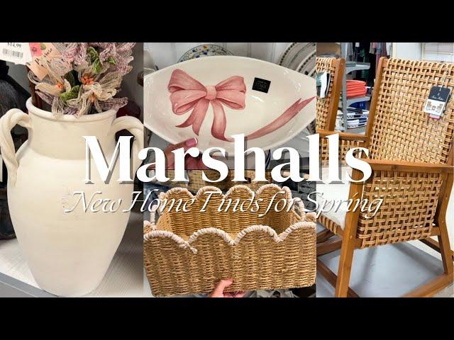 NEW MARSHALLS SPRING HOME DECOR FINDS 2025 | HIGH END HOME FINDS | SHOP WITH ME + DECORATING IDEAS