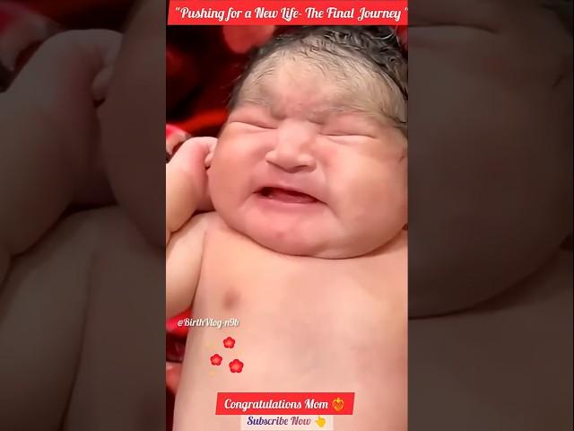 "A New Life Begins | Emotional Birth Vlog"#shorts #ytshorts #trending!"