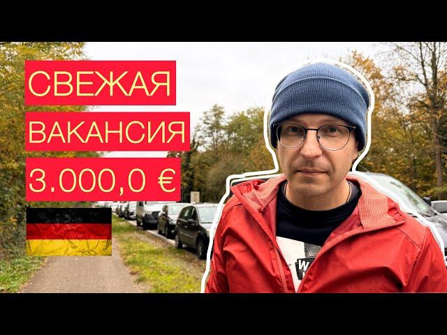 Работа в Германии. Открытая вакансия. Чистая работа за хорошие деньги.