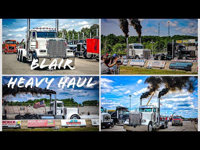 Peterbilt 379 EXHD High Power From Blair Heavy Haul Rolling A lot Of Coal