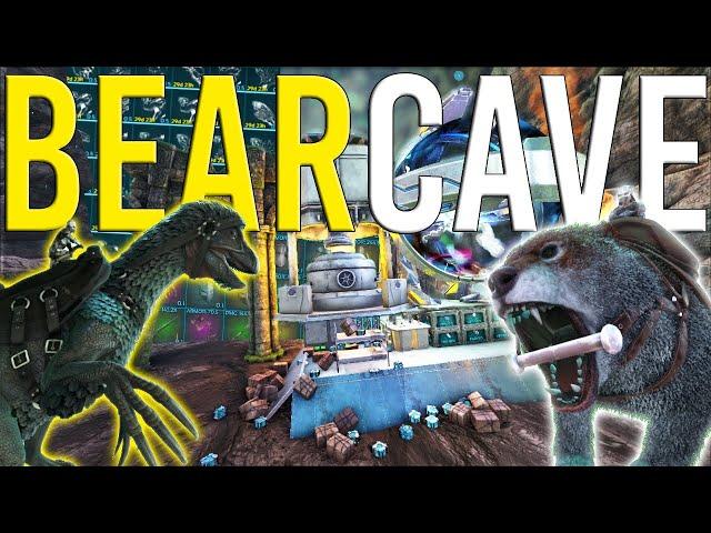 Claiming BEAR CAVE Day 1 Of Wipe - ARK PvP MOVIE