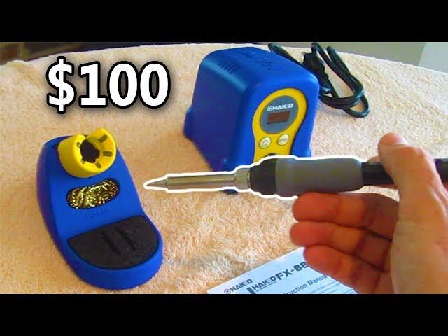 $100 Soldering Iron HAKKO FX888D 23BY Review UNBOXING Electronics Repair Station Arcade Monitor