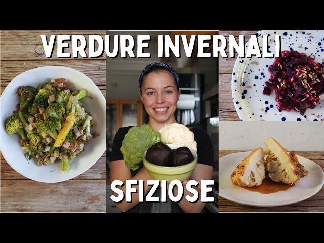 Come rendere PAZZESCHE le verdure invernali | Ricette sfiziose in poco tempo