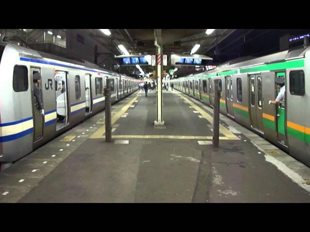 JR東海道線・JR横須賀線　戸塚駅の平日夕方ラッシュ時の乗降