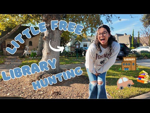 lets go to little free libraries | bookmas day 11