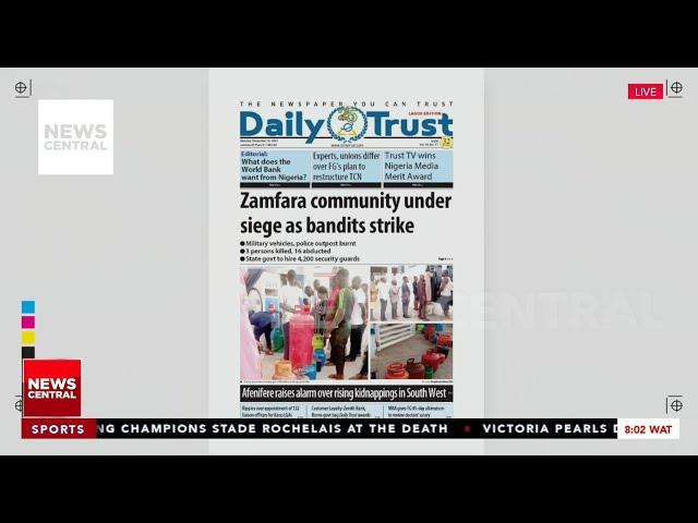 Zamfara Community Under Siege as Bandits Strike - Daily Trust | NC Breakfast Central | 18-12-23