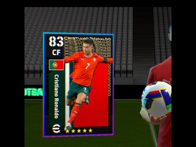 Finally cristiano Card are here  #efootball2024 #efootball2025 #cristiano #ronaldo #shorts