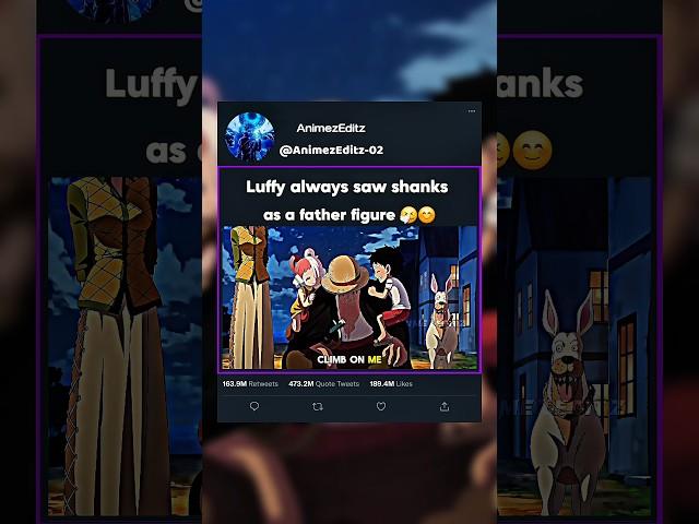 #luffy #shanks #onepiece