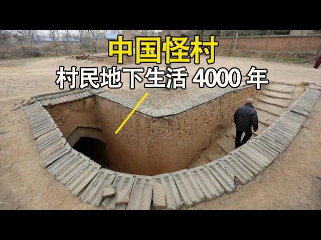 Why do they live underground? villagers have lived underground for 4,000 years