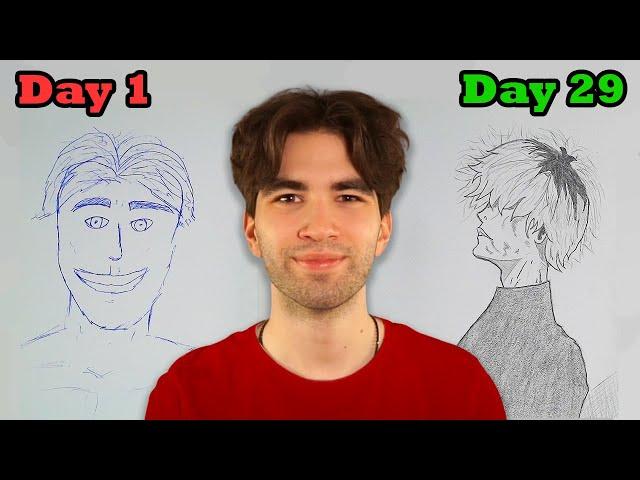 I Drew Everyday For 30 Days! (no experience)