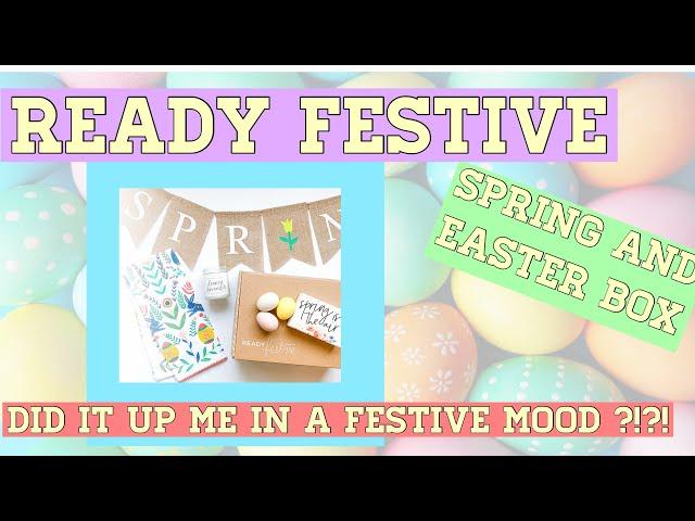 Ready Festive Spring 2021 | Feeling Festive ?!?!