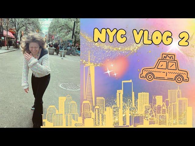 NYC VLOG! Adventures and Misadventures! Pizza, Work, Coffee, Errands, Dance, & Bombay Bicycle Club!