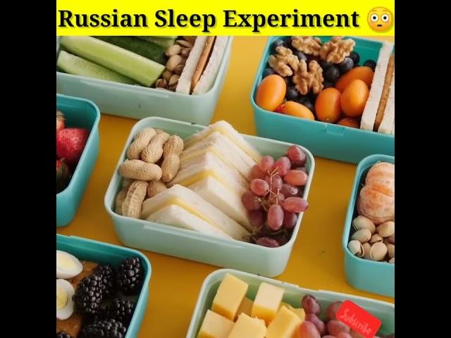 Russian Sleep Experiment #shorts #factspy