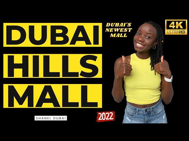 [4K] Dubai Hills Mall | Dubai Hills Mall Rollercoaster | Dubai's Newest Mall