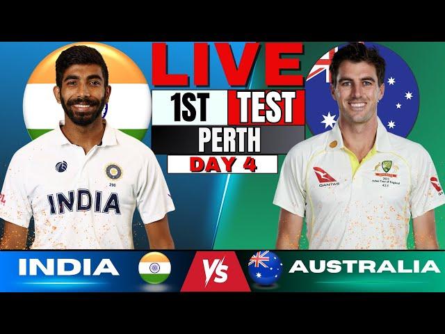 IND vs AUS: India vs Australia 1st Test | Live Score & Commentary | IND vs AUS | Day 4 2nd Session