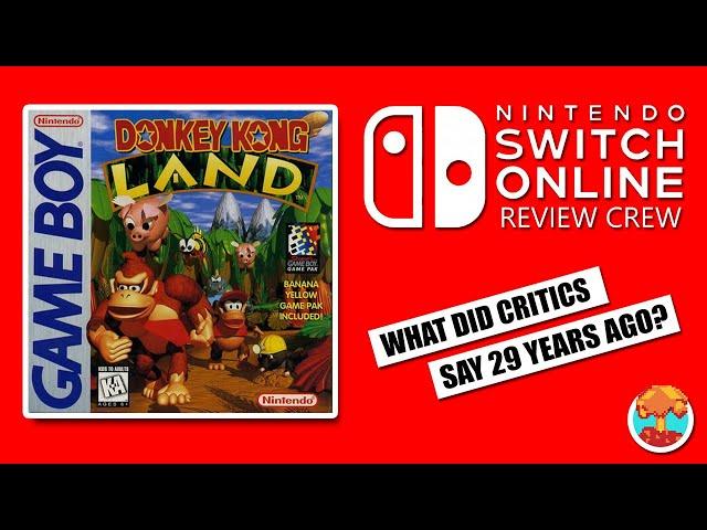 1990s Critics Review Donkey Kong Land on Game Boy (Nintendo Switch Online)