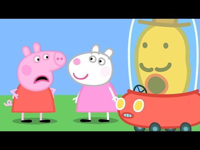 Peppa Pig Full Episodes | Mr Potato Comes to Town | Cartoons for Children