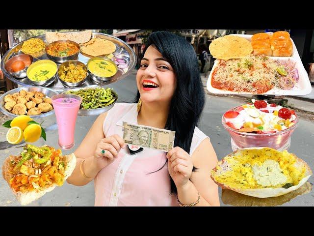 Living on Rs 500 for 24 Hours Challenge | Dombivli Food Challenge