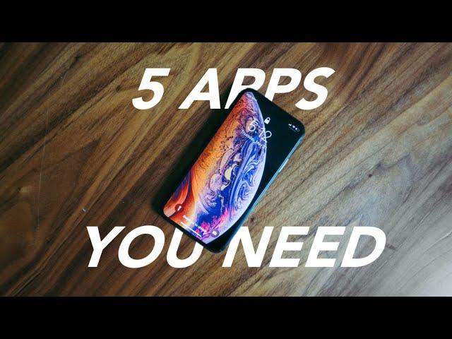 5 Apps You Didn't Know You Need