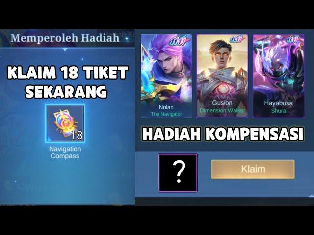 CEPAT LOGIN ! KLAIM 18 TIKET 11.11, DAN HADIAH KOMPENSASI GRATIS DARI MONTON