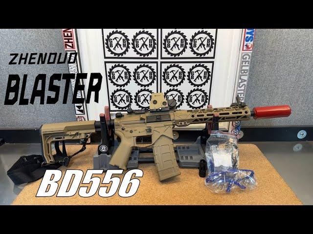 NEW Gel Blaster (TOY!)! BD556 from ZHENDUO BLASTER - Blowback - Last Round Open - V2 Gearbox