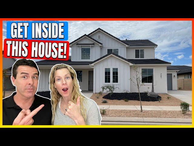 GET INSIDE THIS HOUSE! | St George Utah New Construction Home Tour!