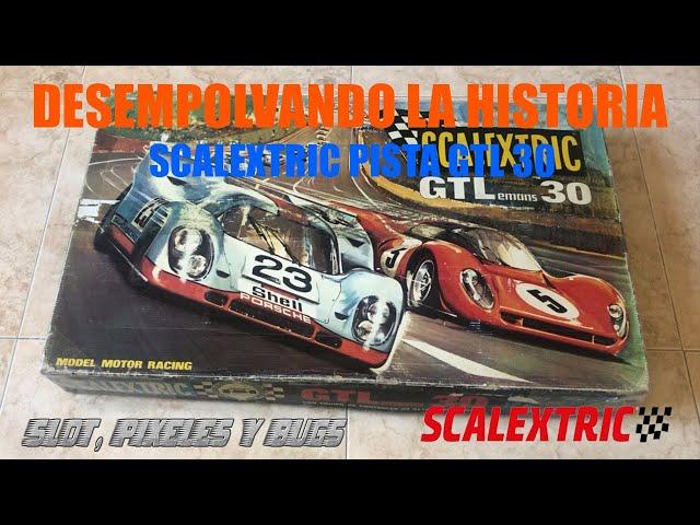 Unboxing y Pruebas, Pista Scalextric GTL30 del año 1971