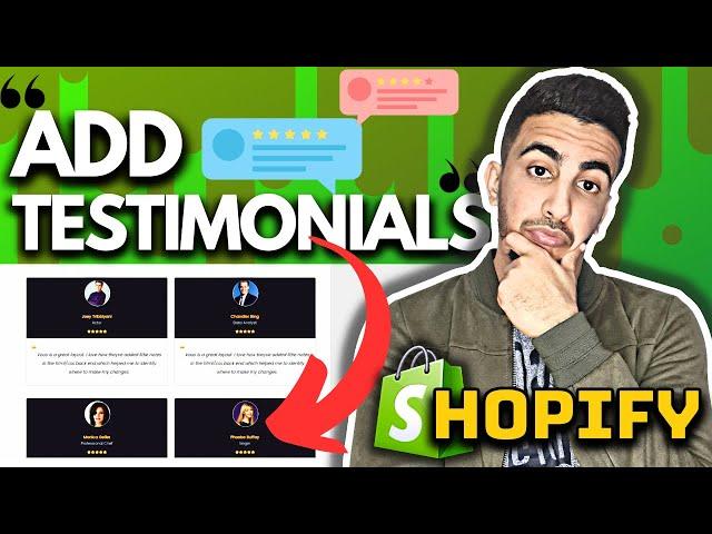 How To Add Customer Testimonials On Shopify