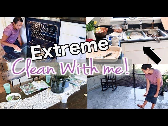 Real Life Ultimate Clean with Me! | Messy House Monday! Cleaning Motivation