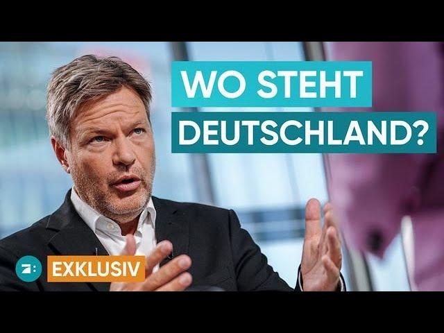 :newstime Spezial "Wo steht Deutschland?" mit Robert Habeck