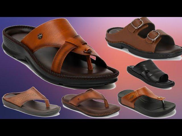 paragon leather sandal  for men  sleeper  cheapest price only  on flipcart