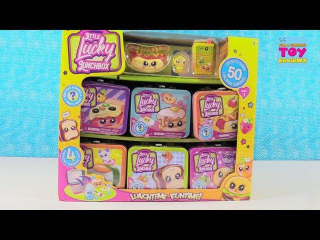 Little Lucky Lunchbox Series 1 Blind Bag Toy Squishy Surprises | PSToyReviews