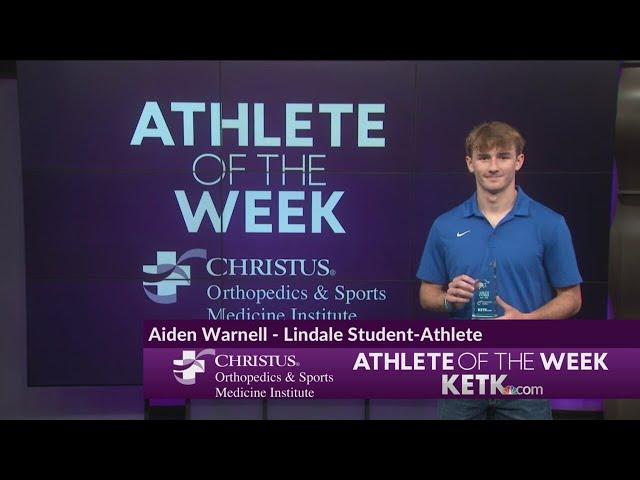 Aiden Warnell: CHRISTUS Orthopedics and Sports Medicine Institute Athlete of the Week