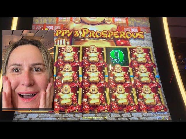 BUDDHAAAA was HOT!!! Dragon Link slot machine at Las Vegas casino!