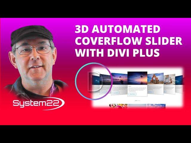 Divi Theme 3d Automatic Coverflow Slider With Divi Plus 