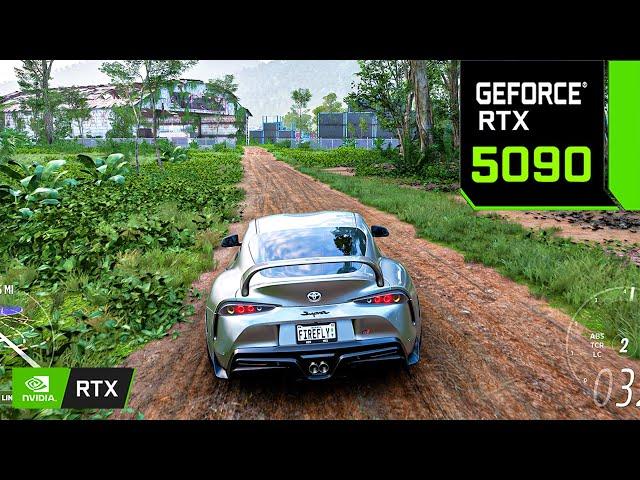 Forza Horizon 5 : RTX 5090 32GB ( 4K Maximum Settings RTX ON / DLSS 4 ON )