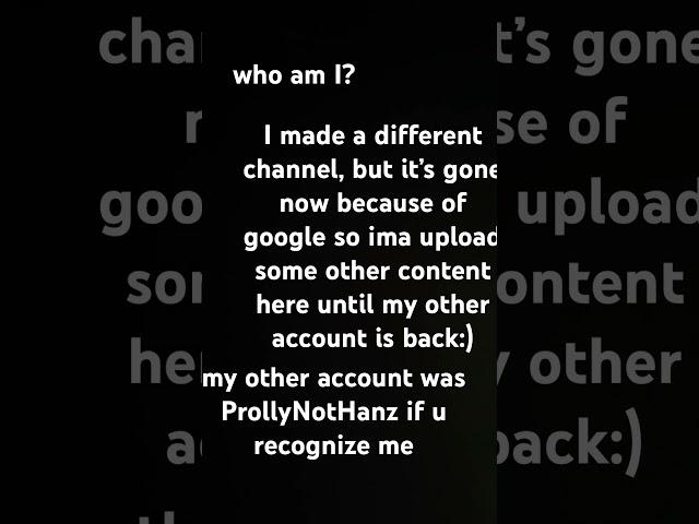 who am I?