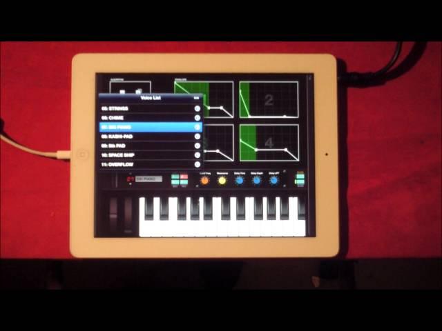 DXi for iPad  Demo and Overview of this DX7 Sim
