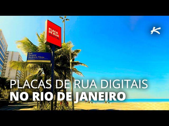 CIRCUITO DIGITAIS - PLACAS DE RUA NO RIO DE JANEIRO | KALLAS MÍDIA OOH