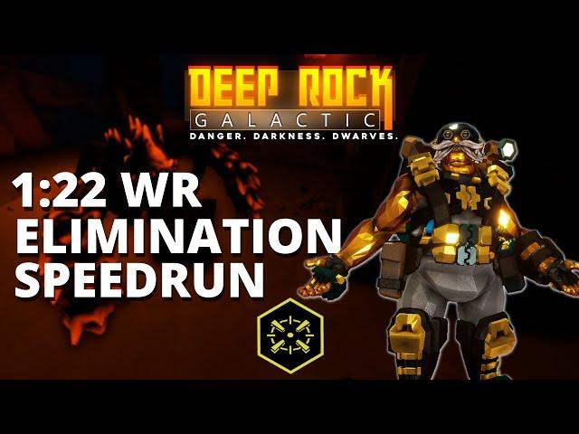 Deep Rock Galactic | Dreadnought Elimination | 1:22 World Record