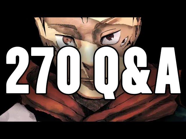 JJK 270 Questions and Theories